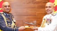 Navy Commander Pays Official Visit To Air Force HQ